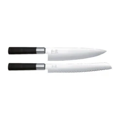 Kai Wasabi Black Bread- & Kitchen Knife Set