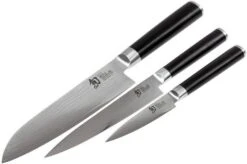 Kai Shun Classic Knives Set Of Three Including Cutting Board -Kai KADM 0789 03 kai shun kadm 0789 03