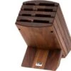 Kai Shun Knife Block, Walnut Wood, DM-0810 -Kai KADM 0810 01 kai shun kadm 0810 01