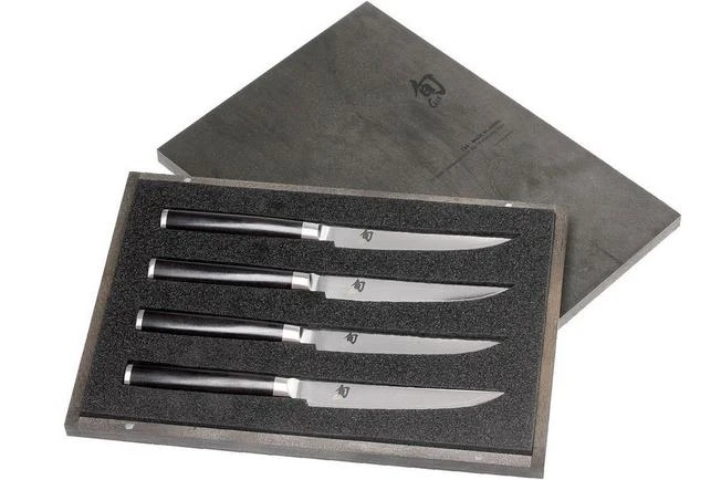 Kai Shun Classic Steak Knife Set 4-pcs, DMS-400 3 Kai Shun Classic Steak Knife Set 4-pcs, DMS-400