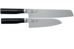 Kai Tim Malzer Kamagata Monster Set TMK-SB22, 2-piece Knife Set Santoku And Bread Knife + Cook Book -Kai KATMK SB22 03 kai shun