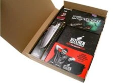 Kai Tim Malzer Kamagata Monster Set TMK-SB22, 2-piece Knife Set Santoku And Bread Knife + Cook Book -Kai KATMK SB22 06 kai shun