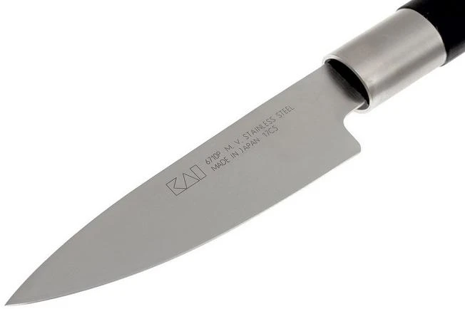Kai Wasabi Black Paring Knife 10cm 6710P 3 Kai Wasabi Black Paring Knife 10cm 6710P - Image 2