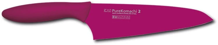 KAI Pure Komachi 3-piece Knife Set + 1 Black Cutting Board 7 KAI Pure Komachi 3-piece Knife Set + 1 Black Cutting Board - Image 5