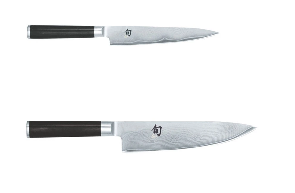 Kai Shun Classic 2-piece Knife Set: 1 Utility Knife & 1 Chef Knife 4 Kai Shun Classic 2-piece Knife Set: 1 Utility Knife & 1 Chef Knife - Image 2