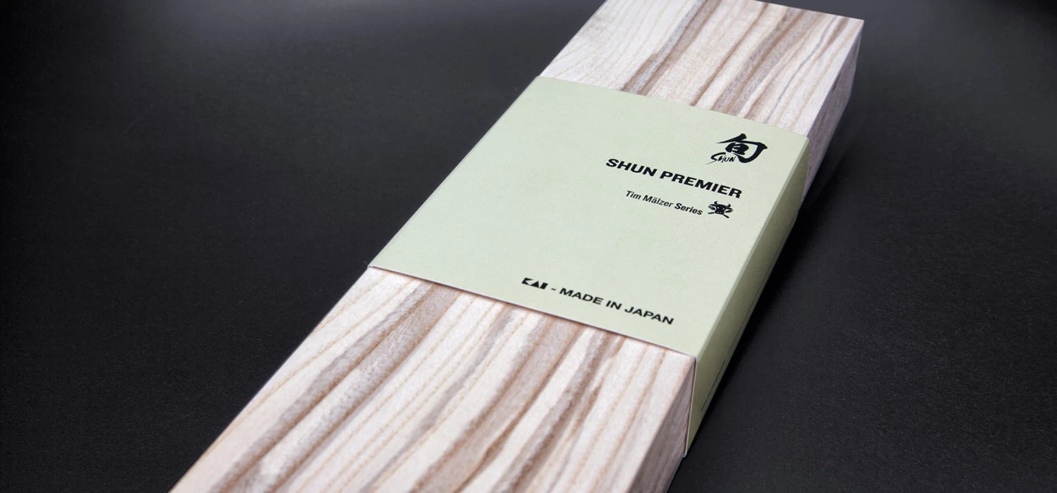 KAI Shun Premier Tim Mälzer Santoku Knife Damascus Blade 14cm 9 KAI Shun Premier Tim Mälzer Santoku Knife Damascus Blade 14cm - Image 7