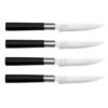 KAI Wasabi Black 4-piece Steak Knife Set