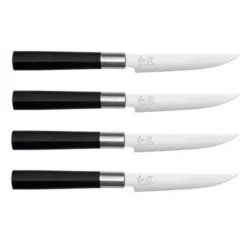 Kai 13 Kai -Kai kai wasabi black 4 piece steak knife set