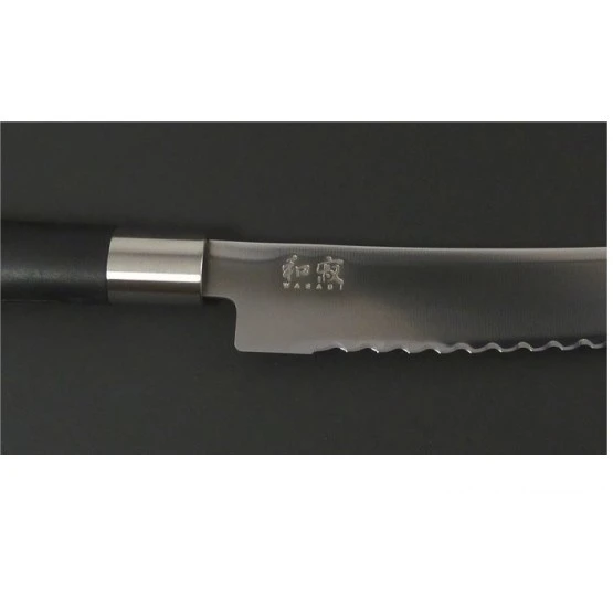 KAI Wasabi Black Bread Knife 23cm 5 KAI Wasabi Black Bread Knife 23cm - Image 3