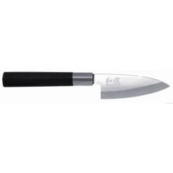 KAI Wasabi Black Deba Knife 10.5cm